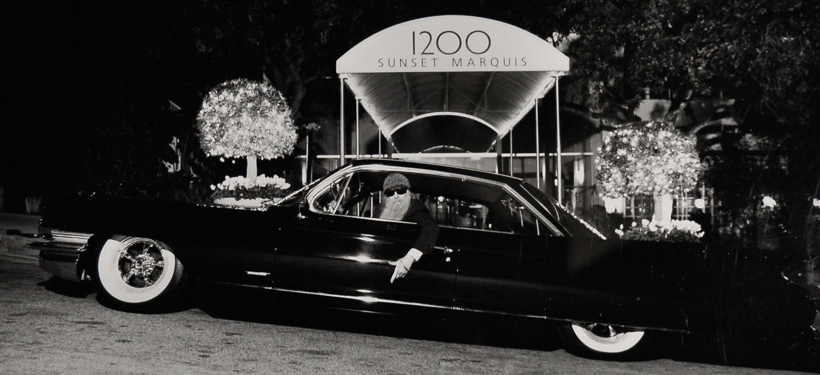 Billy Gibbons at the Sunset Marquis - Photograph by Ross Halfin