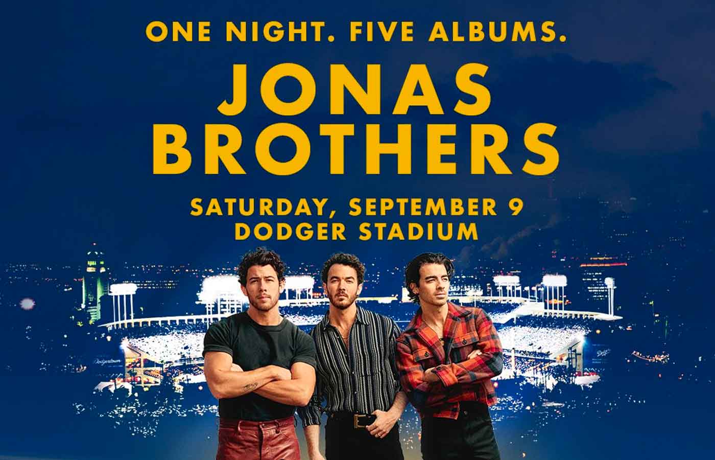 Jonas Brothers at Dodger Stadium
