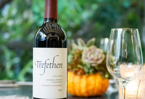 Bottle of Trefethen wine