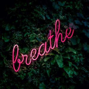 Neon Breathe Sign