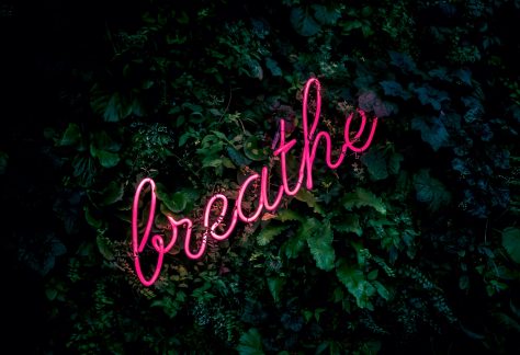 Neon Breathe Sign