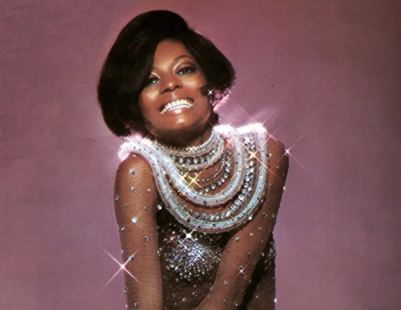 Diana Ross in Sparkly Suit