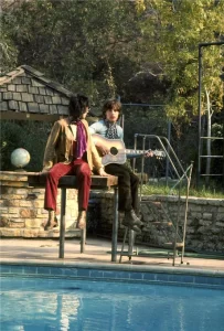 Rolling Stones, Laurel Canyon, Los Angeles, CA 1969. Photo: Henry Diltz
